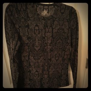 Long sleeve print shirt